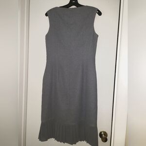 Tahari Gray Cocktail Dress